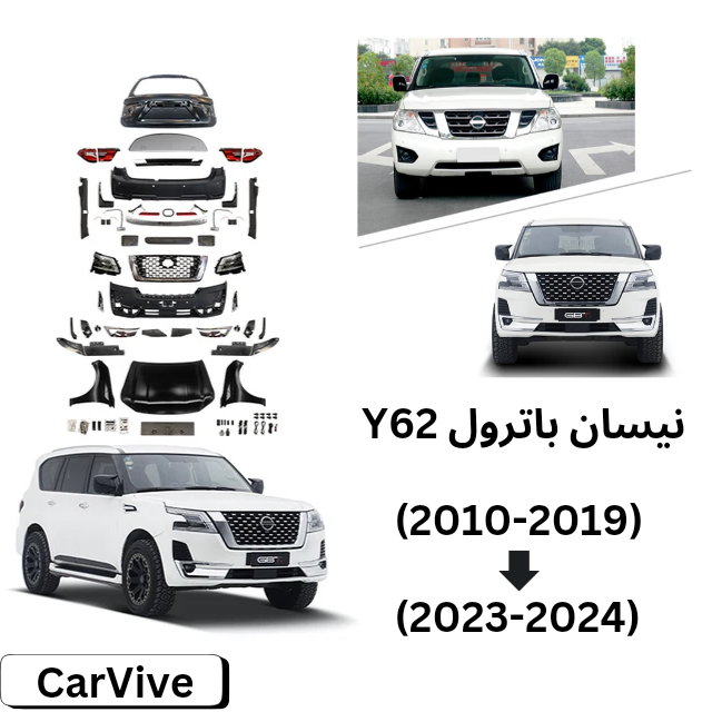 Nissan Patrol bodykit upgrade to new model