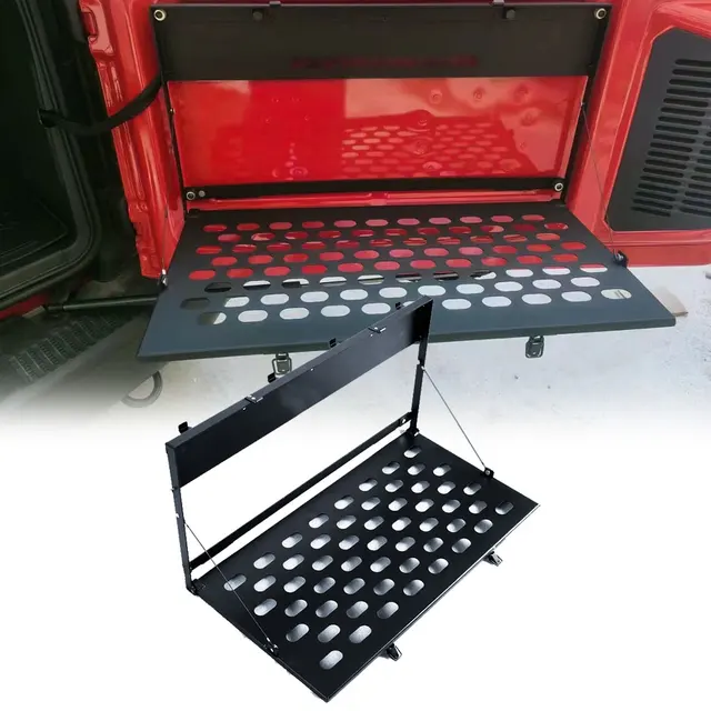 Ford bronco rear door tailgate table