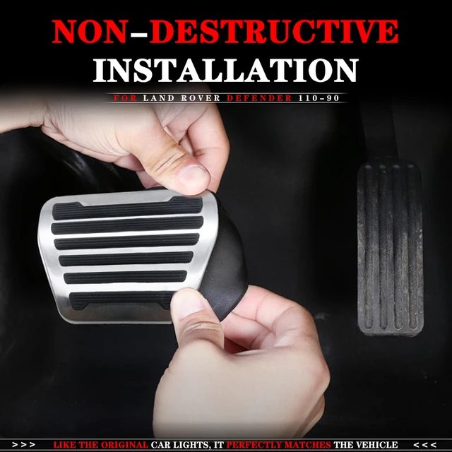 Gas And Brake Pedal Cover Landrover Defender