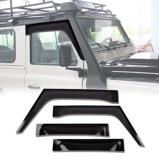 Window viser rain guard