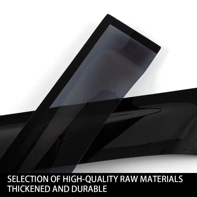 Window viser rain guard