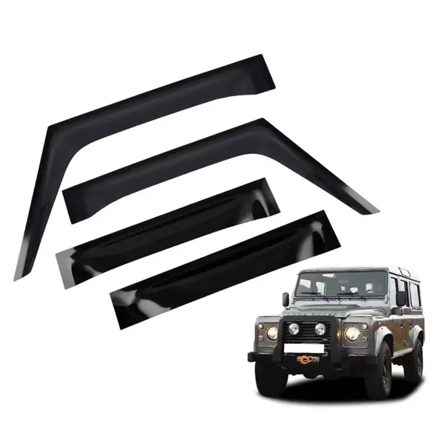 Window viser rain guard
