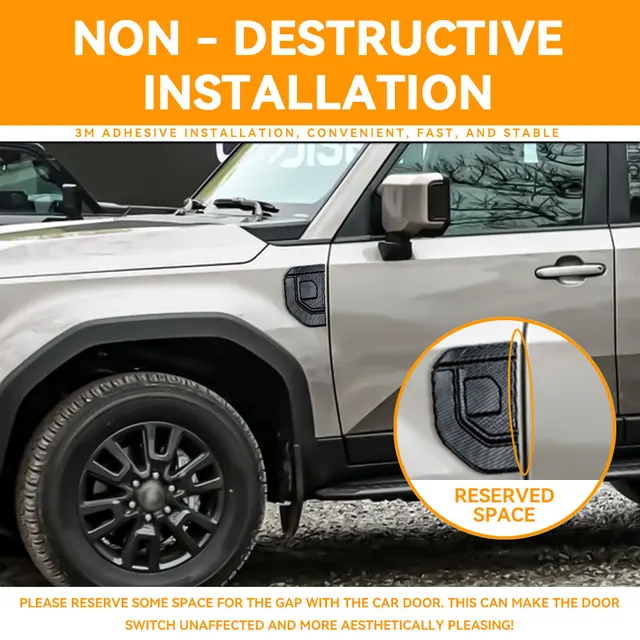 Toyota lc250 side vent grill