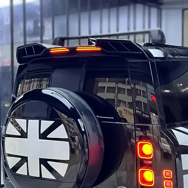 Rear top spoiler new design