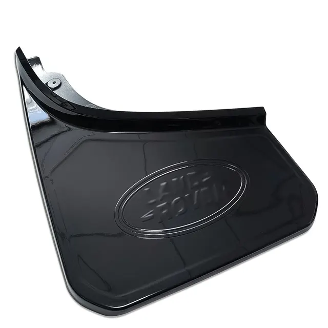 4pcs glossy black mud guard long version for landrover defender (90/110/130)