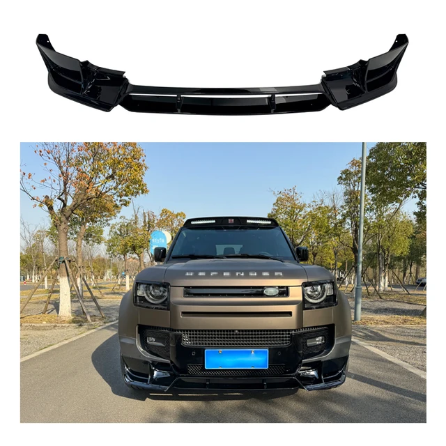 Mansory style front bumper lip