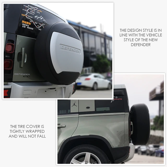 Landrover defender spare tire cover
