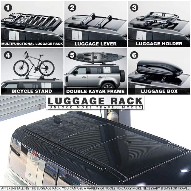 Landrover defender roof rail