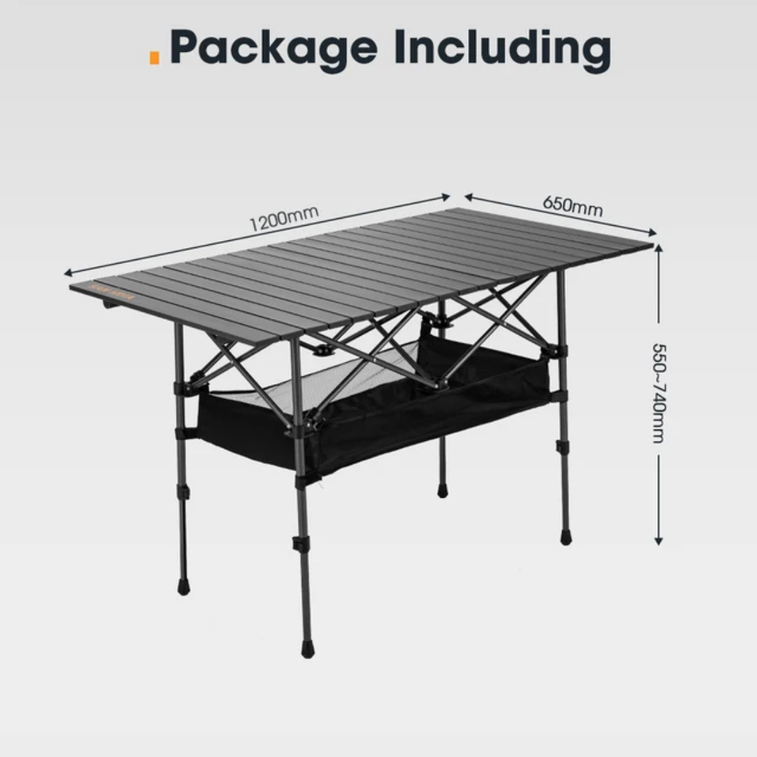 Outdoor picnic camping foldable table