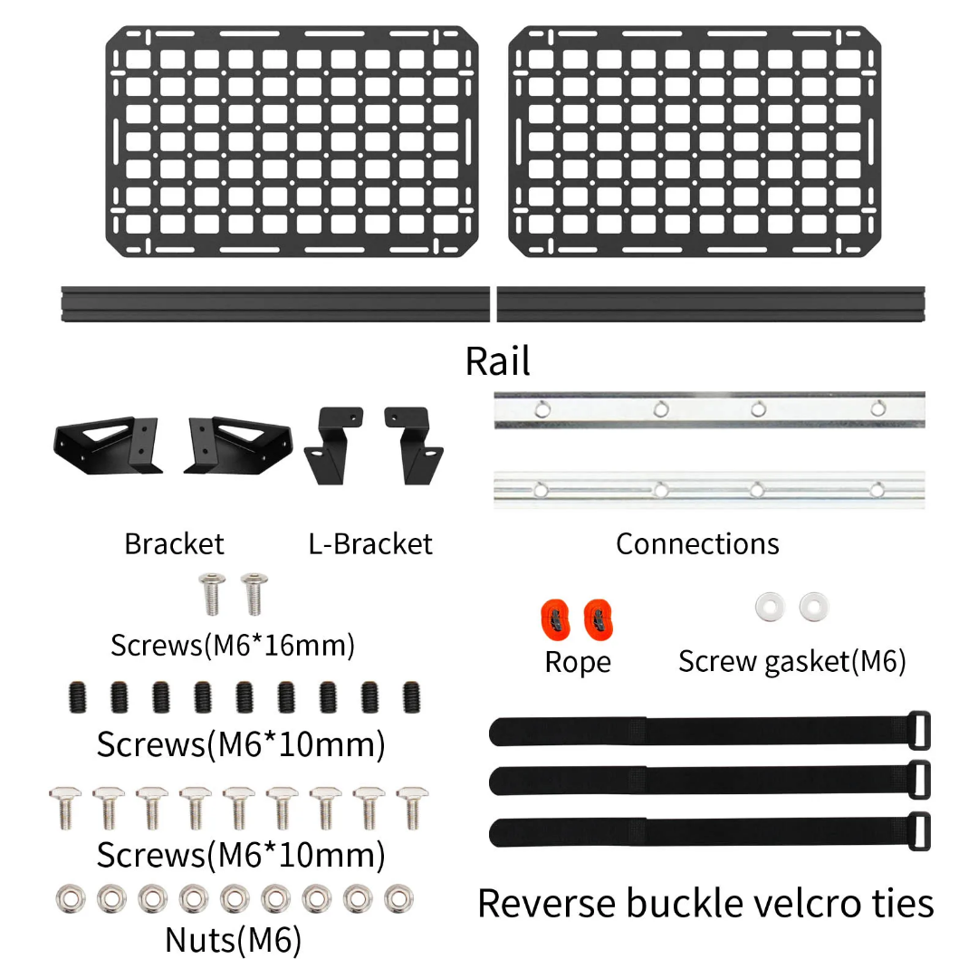 Rear Carbon Steel Panel .