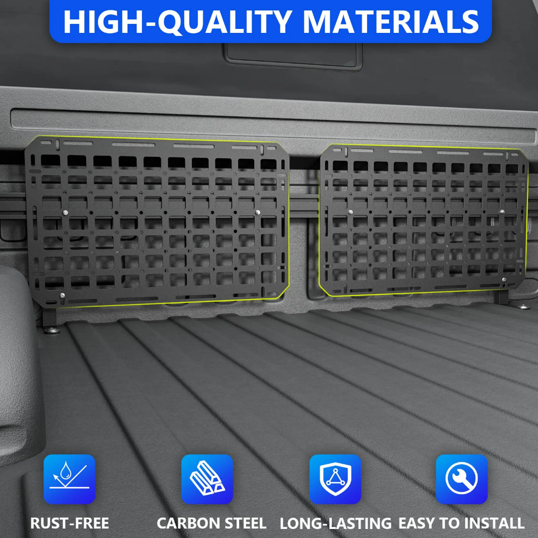 Rear Carbon Steel Panel .