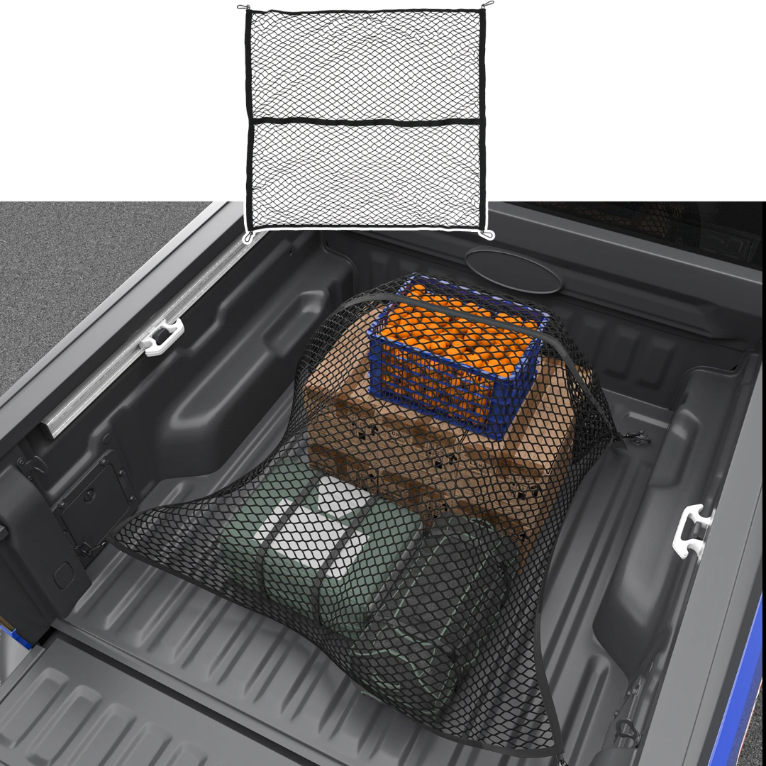 Elastic cargo net universal for trucks