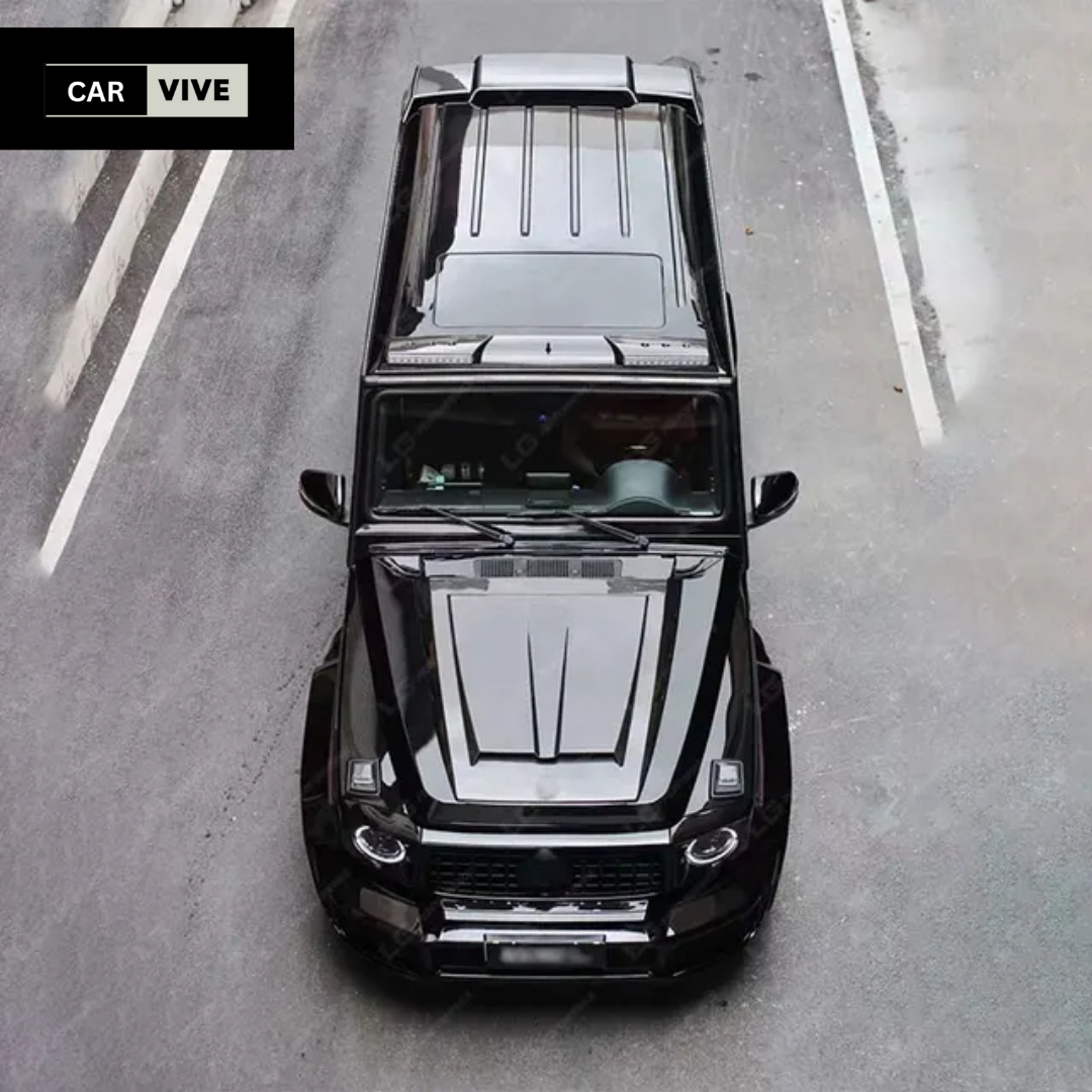 BRABUS style mercedes g class (W464) hood scoop .