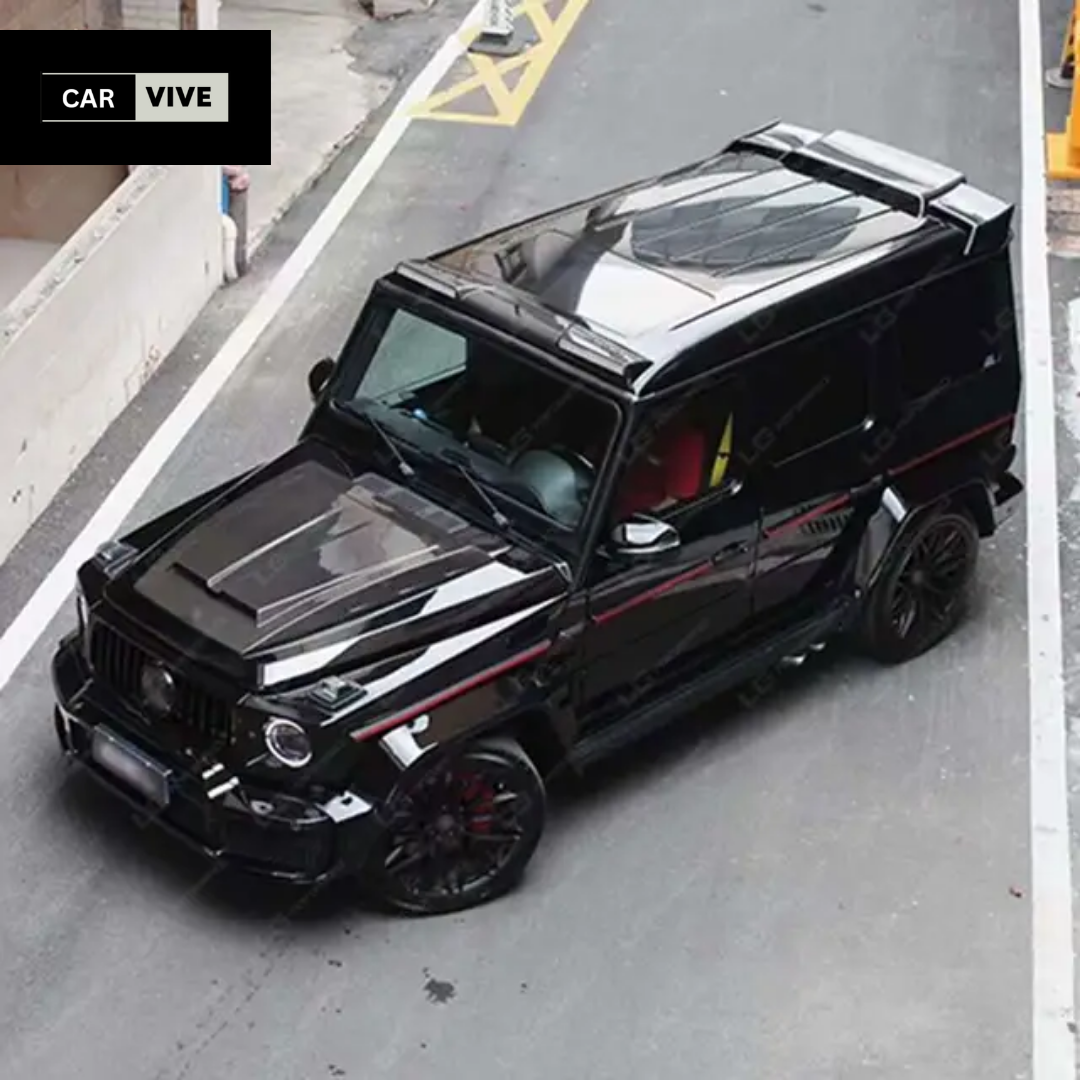 BRABUS style mercedes g class (W464) hood scoop .