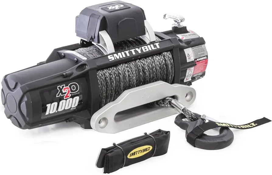 Smitty bilt X20 GEN2 10K synthetic rope winch