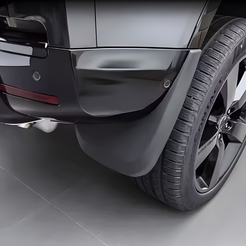 Landrover Defender Small Size Mud Guard (Gloss Black/Matt Black)