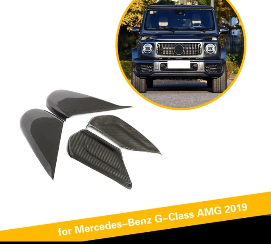 2018-2019 mercides benz g class carbon fiber side seat cover