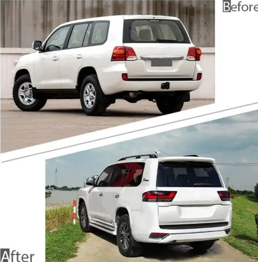 Toyota landcruiser lc200 upgrade to lc300 bodykit