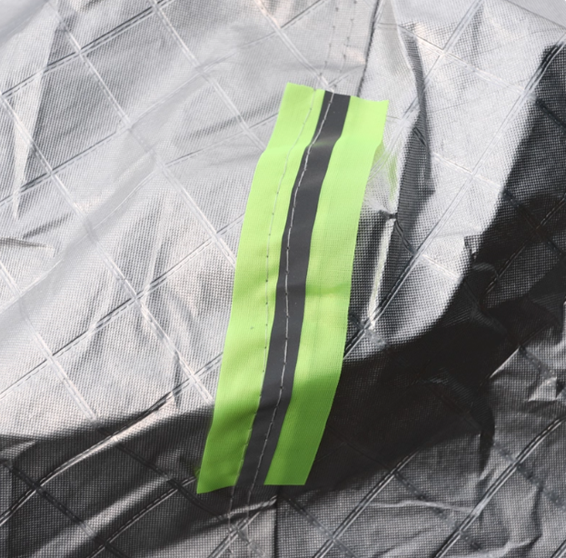 Sun Protection Rain Proof Dust Proof Landrover Defender Car Cover With Reflectors .