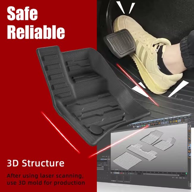 TPE 3D Trunk Mats For Landrover Defender 110 (2020-2026)