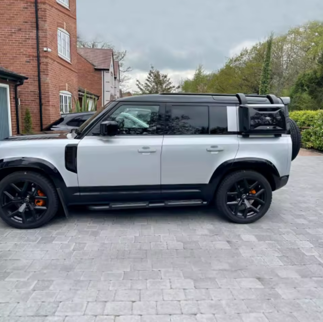 Fender Flares 6Pcs Landrover Defender Gloss Black