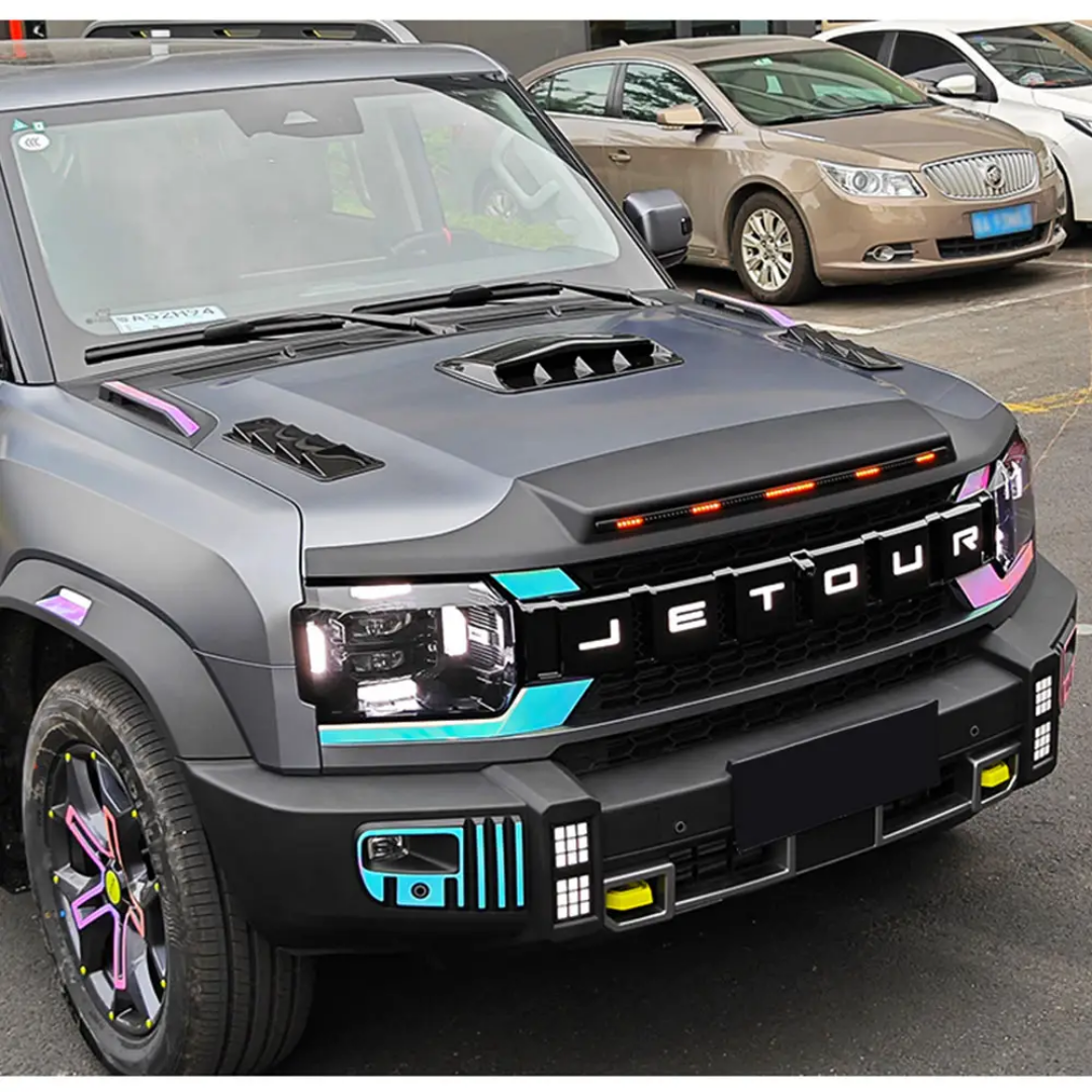 Jetour T2 hood cover set