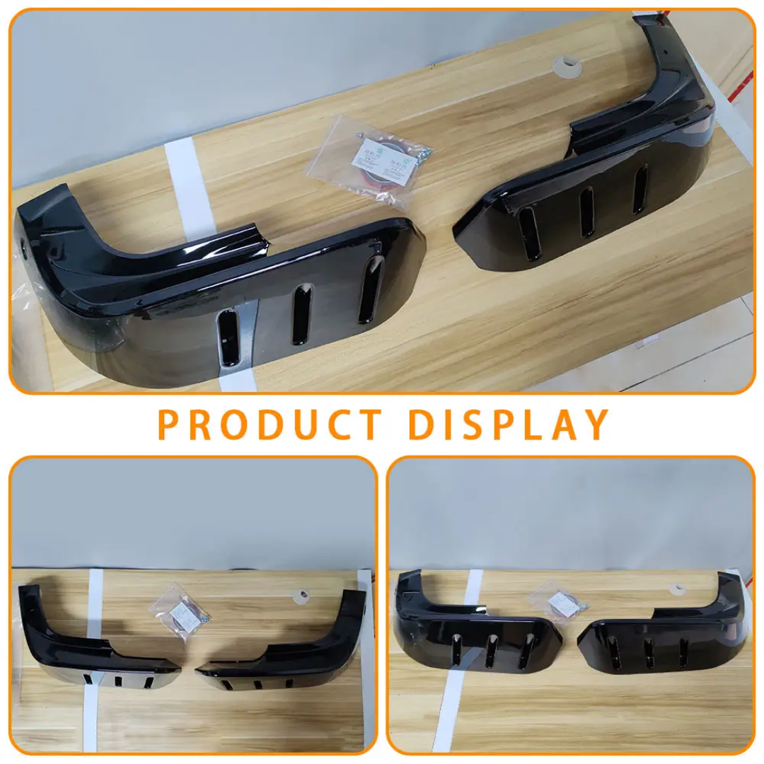 2020-2025 Landrover Defender gloss black front splitter