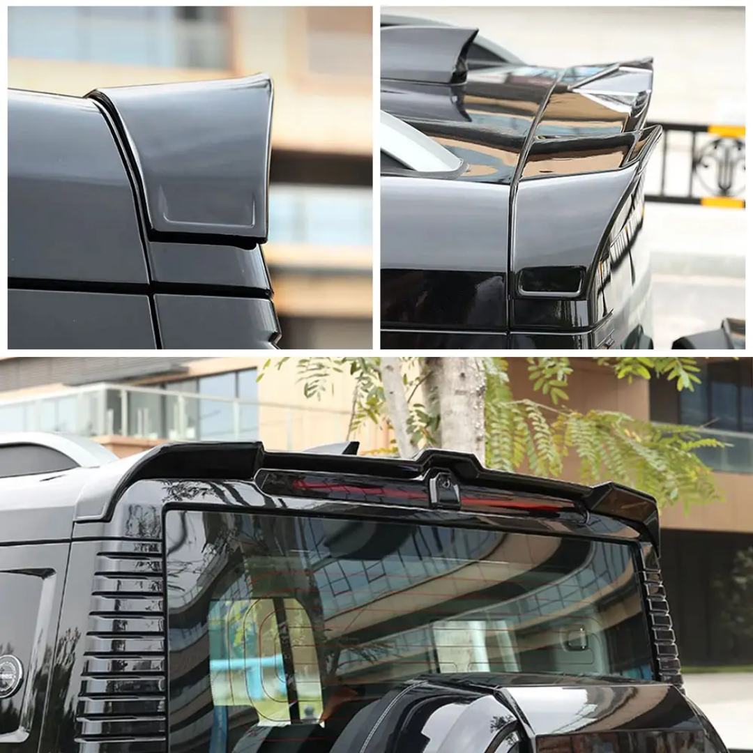 Jetour T2 rear spoiler glossy black