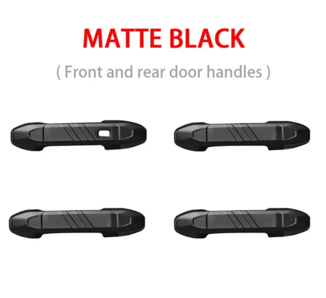 10 Pcs door and trunck handle cover.
