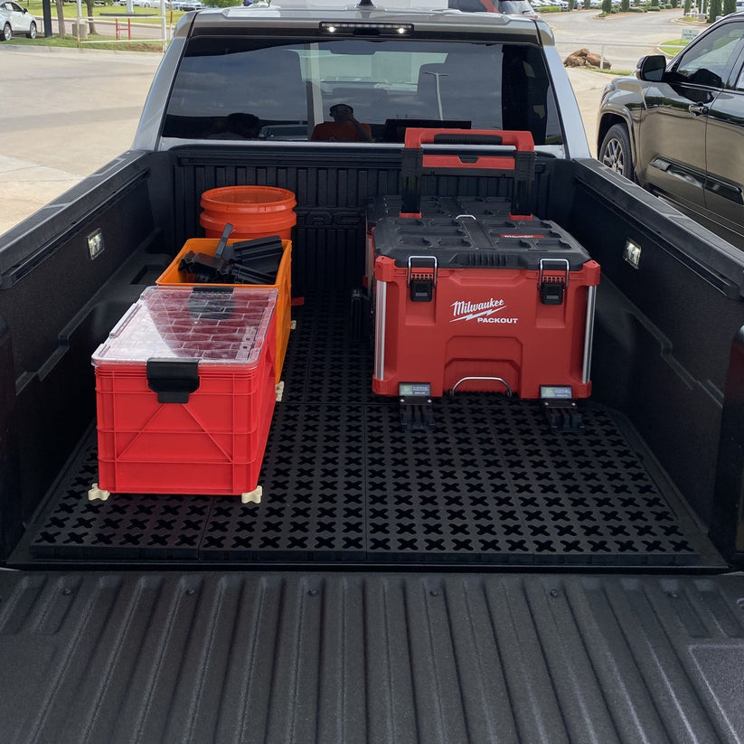 Tmat Compact Truck Bed Organizer Slide Out Mat | Universal Fit