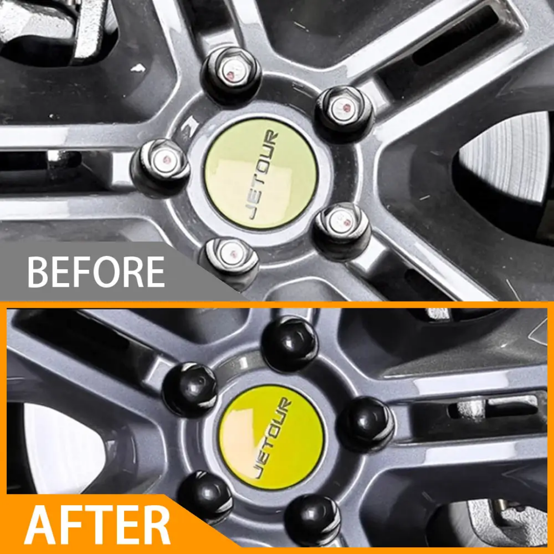 Jetour T2 20Pcs wheel nut cover black color