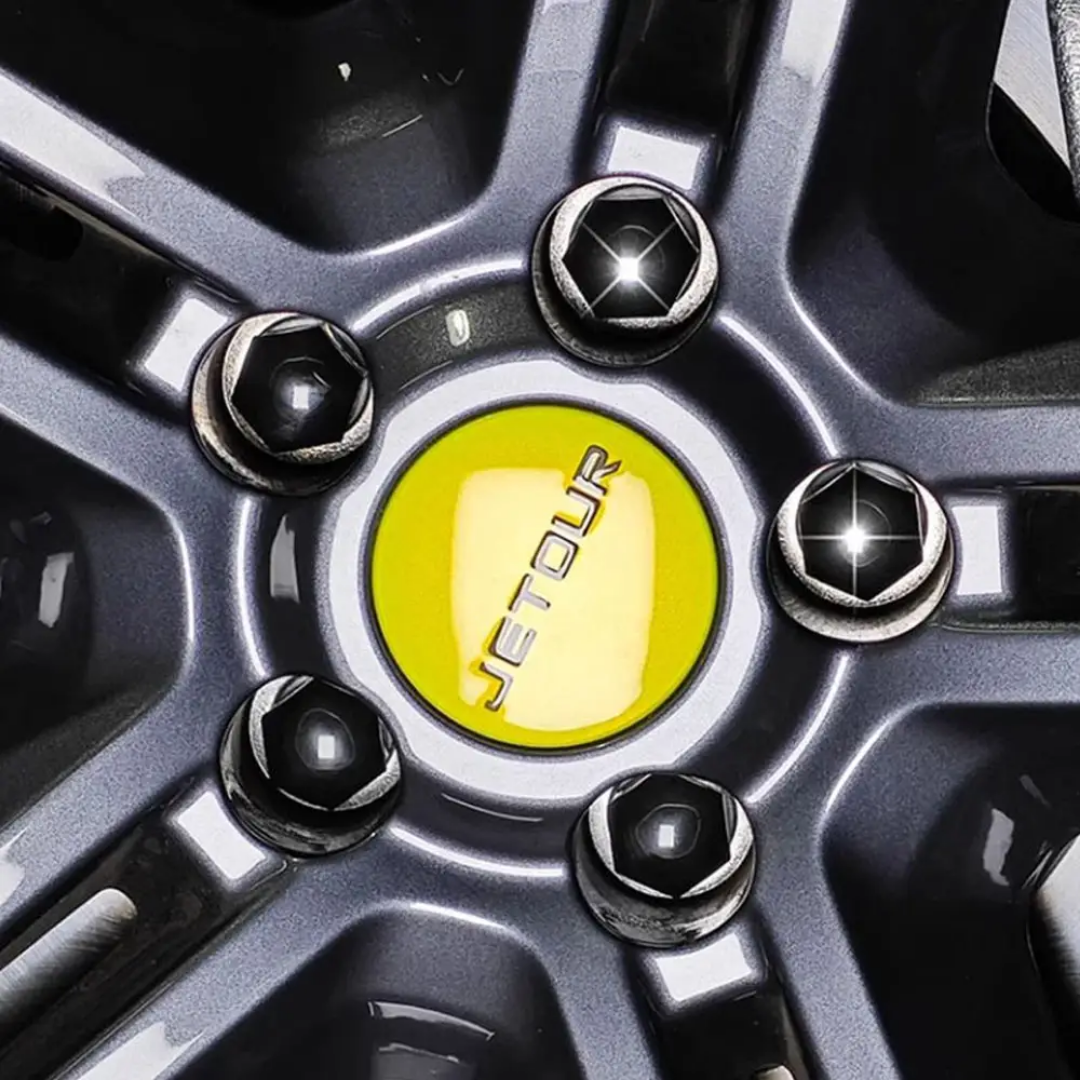 Jetour T2 20Pcs wheel nut cover black color