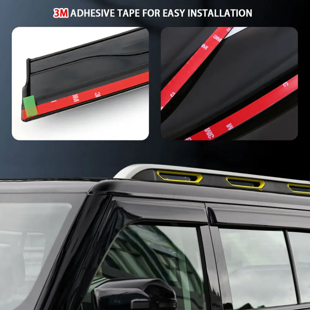 6 Pcs set window sun visor