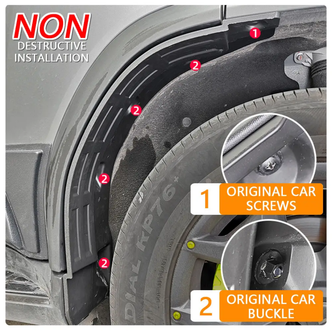 Jetour T2 rear door mud guard