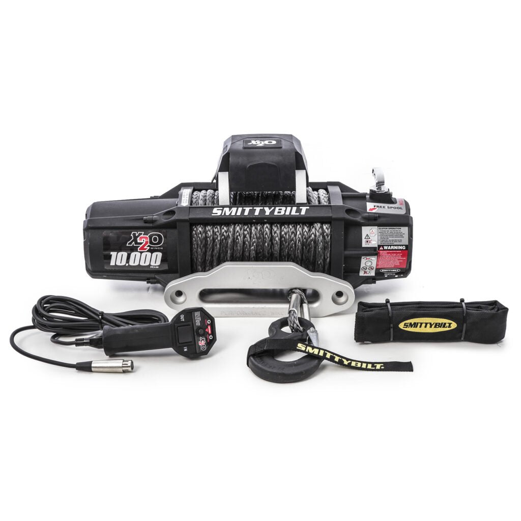 Smitty bilt X20 GEN2 10K synthetic rope winch