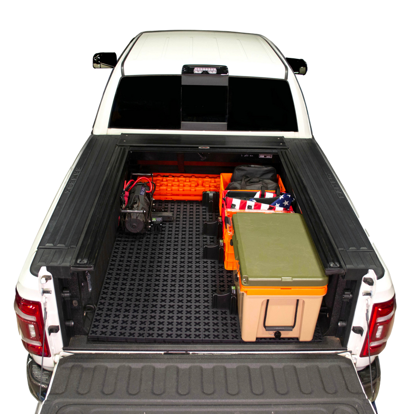 Tmat Truck Bed Organizer Slide Out Mat | Universal Fit for Short Beds 5'6" to 5'9"
