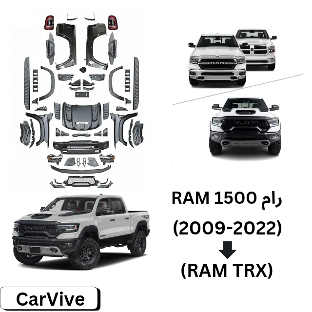 Dodge Ram 1500 bodykit upgrade