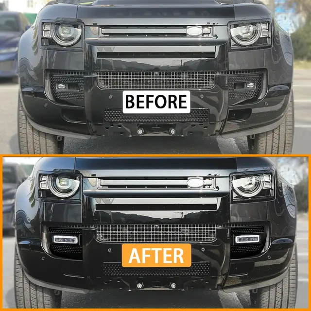 Daytime running LED fog lights