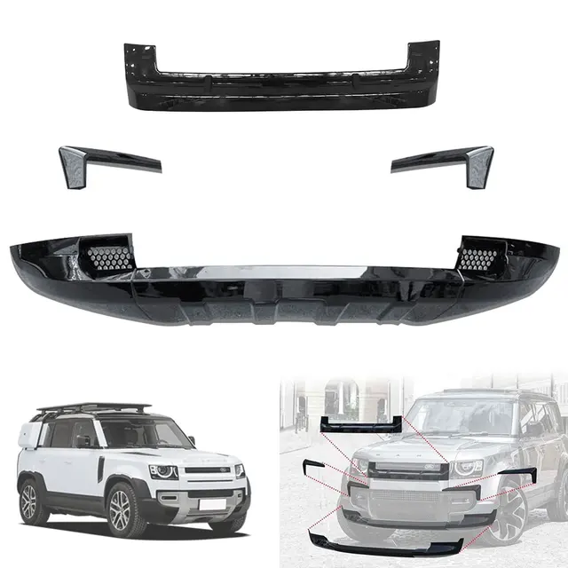 Front bumper spoiler assembly