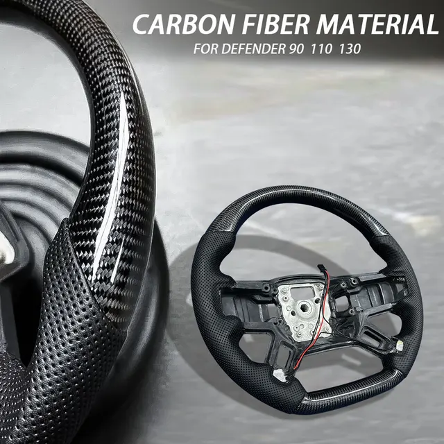 Carbon fiber steering wheel