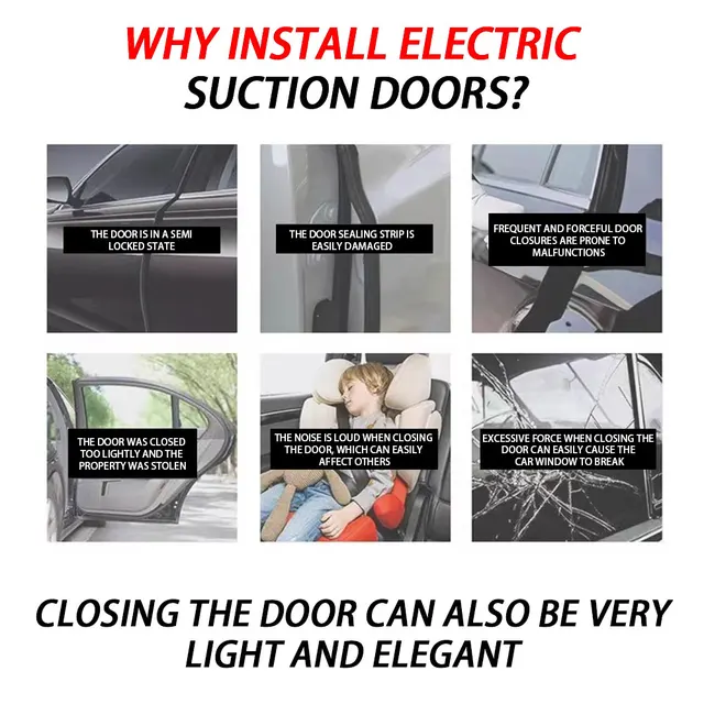 Electric soft closing door lock