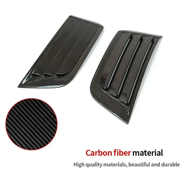 Carbon fiber side air vent cover