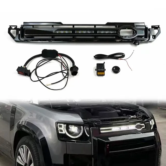 Front grill daytime running lights