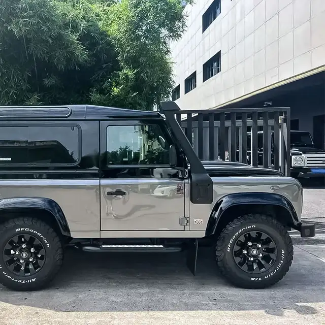 Snorkle air intake for landrover defender.