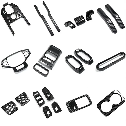 23 pcs carbon fibre interior kit