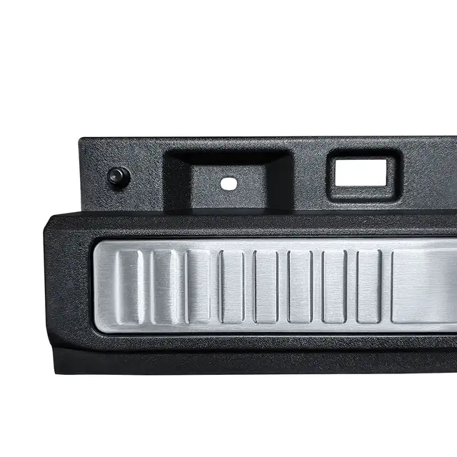 Landrover defender tailgate guard with LED Light