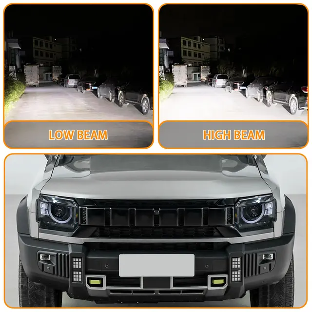 jetour T2 LED headlights