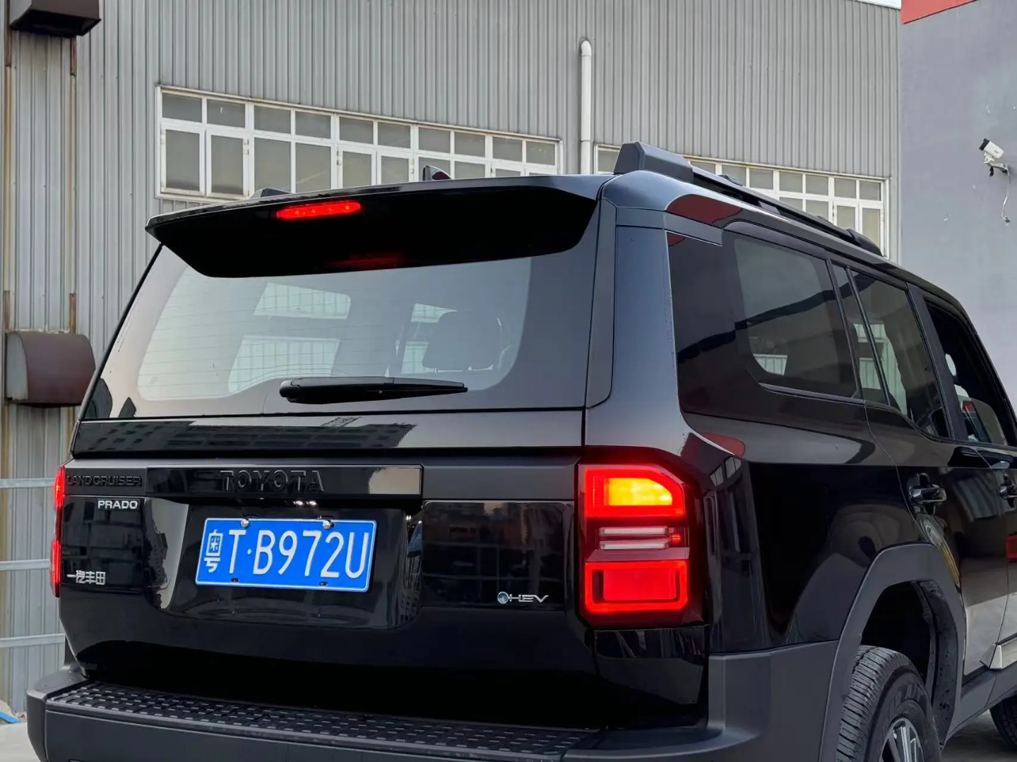 Toyota prado lc250 rear spoiler