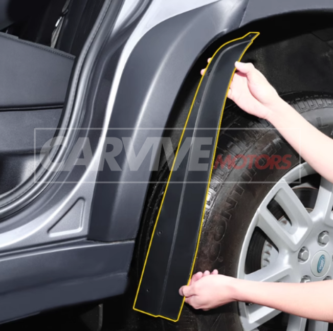 Landrover Defender Rear Door Mud Gurds