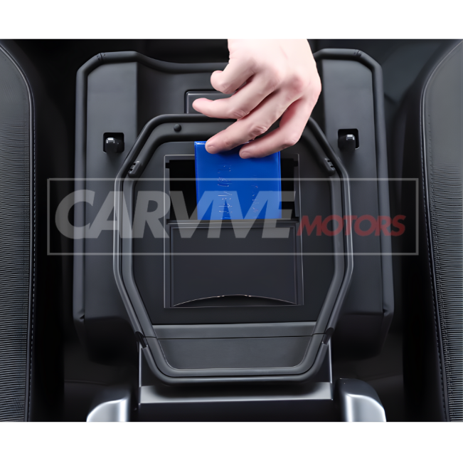 Hidden Pocket Under Arm Rest For Landrover Defender